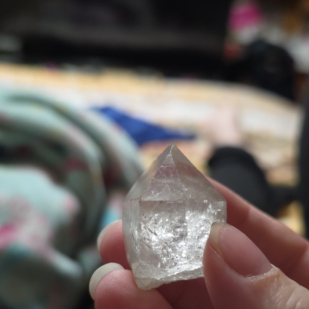 Clear Quartz Crystal Point
